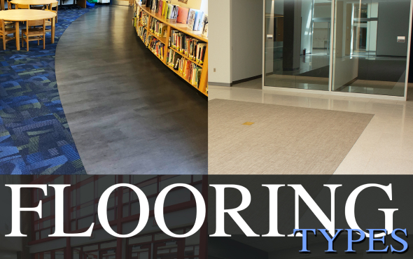 Commercial flooring tile solutions by Milburn in high-traffic spaces