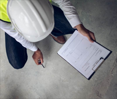 Workplace safety training ensuring compliance on construction site