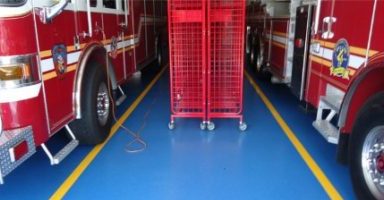 Epoxy Flooring (Fire Department)